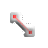 Red Metal Diagonal 1 Resize cursor