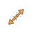 orange - diagonal resize 1 cursor