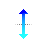 Vertical resize cursor