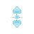 Vertical resize cursor
