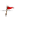 red flag animated cursor