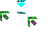 Bright Teal Cursors preview