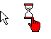 Bright Red Cursors cursor preview