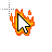 Fire Cursor(Alan Becker Version) cursor