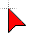 Red cursor cursor