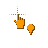 Orange Location cursor