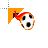 OrangeFlamingBall cursor