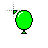 Green Bloon cursor
