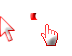 White & Red Cursors preview