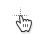 trying to make   a curcle with it cursor