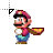 Mario Running Cape cursor