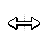 Horizontal resize cursor