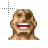 Street FIghter II Sagat Animated Laugh cursor