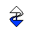 Vertical resize cursor