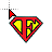 Superman Alphabet f cursor
