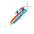 Rainbow Dash -Diagonal Resize 2- cursor