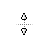 Vertical resize cursor