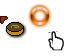 Brown Donut Cursors cursor preview