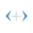 Horizontal resize cursor