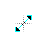 Diagonal resize 1 cursor