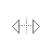 Horizontal resize cursor