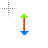 Vertical resize cursor