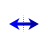 Horizontal resize cursor