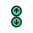 Vertical resize cursor