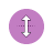 Vertical resize cursor