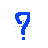 blue transparent Cursors preview