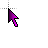 Pink cursor
