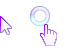 Windows 7 Purple Gradient Cursors preview
