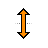 Vertical resize cursor