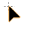 Orange Carbon Fiber cursor