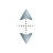 Vertical resize cursor