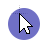 Blue cursor