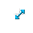 Blue Diagonal 2 cursor