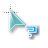 Clear Cyan Cursors preview