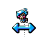 Horizontal resize cursor