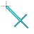Minecraft Custom Diamond Sword cursor