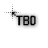 TBO black cursor