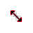 Red and Black Diag 1 cursor