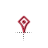 LS Red Origami cursor