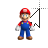 Left mario cursor
