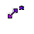Pink and blue star diagonal 2 cursor
