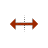 Horizontal resize cursor