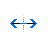 Horizontal resize cursor