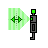Horizontal resize cursor