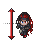 Vertical resize cursor