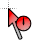 Red Cursor (Black) (Work in Progress) cursor